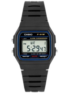 Zegarek męski CASIO F-91W-1YER
