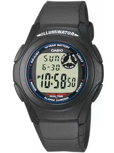 4971850746096 Zegarek męski CASIO F-200W-1ADF