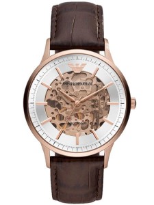 Zegarek męski EMPORIO ARMANI AR60039 SKELETON AUTOMATIC 