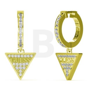 Biżuteria Guess Huggie Me JUBE03135JWYGT/U