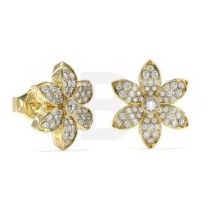 Biżuteria Guess White Lotus JUBE04145JWYGT/U