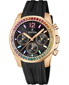 Zegarek Festina Boyfriend Rainbow Chrono F20611/3