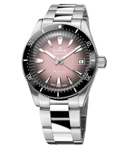 Zegarek EDOX Skydiver Automatic Lady 80131-3NM-NDRO