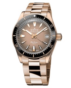 Zegarek EDOX Skydiver Automatic Lady 80131-37RNM-VDBEI
