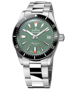 Zegarek EDOX Skydiver Automatic Lady 80131-3NM-VI