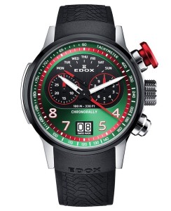 Zegarek EDOX Chronorally Titanium 38001-TINNR-VR