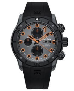 Zegarek EDOX CO-1 Carbon Chrono Automatic 01125-CCN-GNO