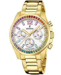 Zegarek Festina Boyfriend Rainbow Chrono F20609/2