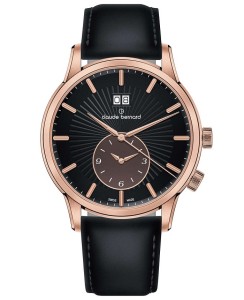 Zegarek Claude Bernard Classic 2nd Time Zone 62007-37R-NIBRR