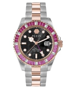 Zegarek Philipp Plein GMT-I Challenger Baguettes PWPZA0424