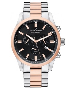 Zegarek Claude Bernard Aquarider Chrono 10222-357RM-NIR