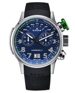 Zegarek EDOX Chronorally Titanium 38001-TINV-BUV3