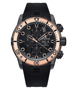 Zegarek EDOX CO-1 Carbon Chrono Automatic 01125-CLN5N-NIR