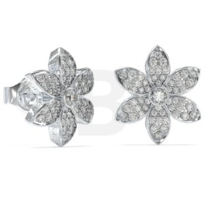 Biżuteria Guess White Lotus JUBE04145JWRHT/U